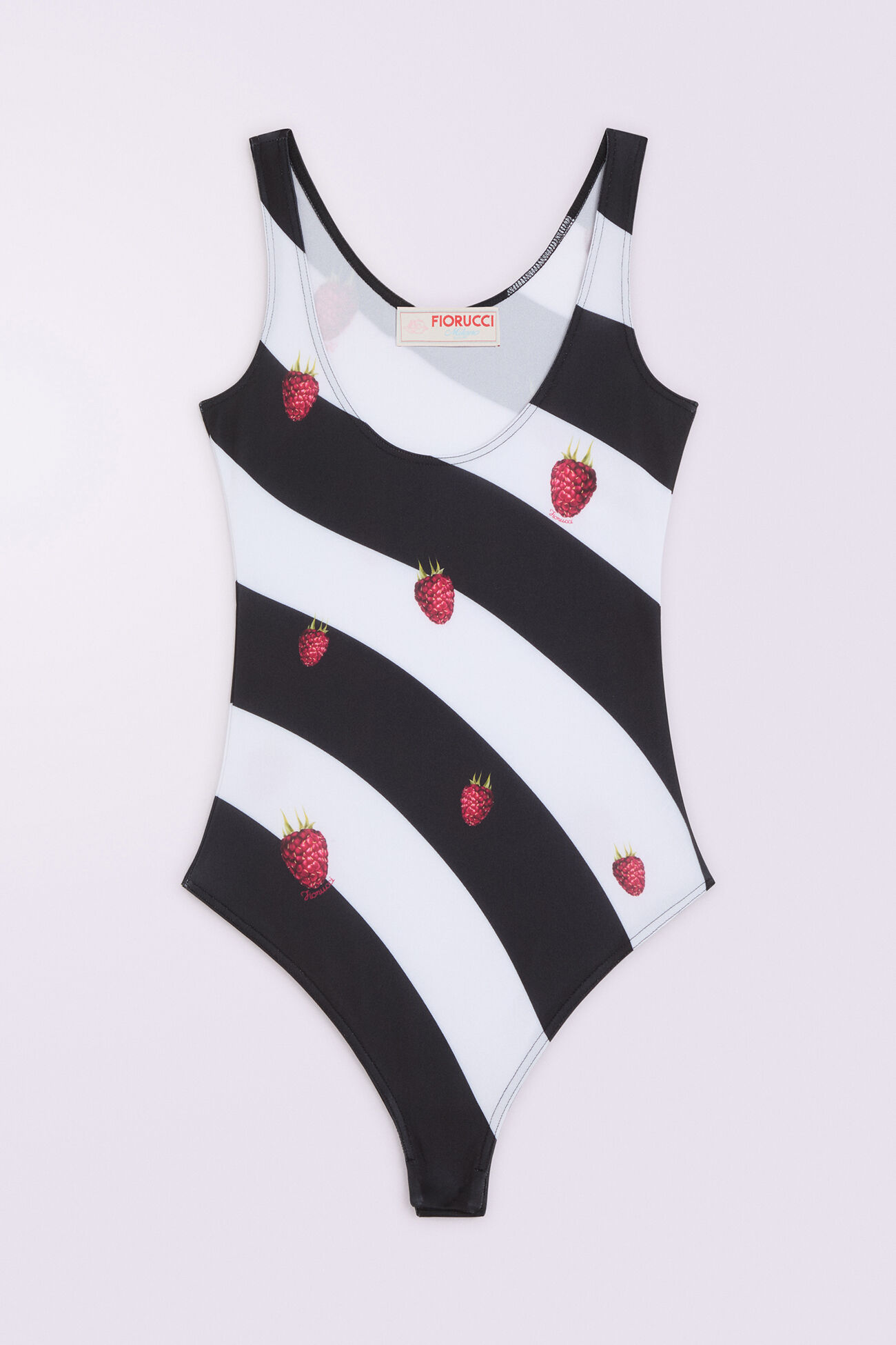 Raspberry Print Bodysuit Multi