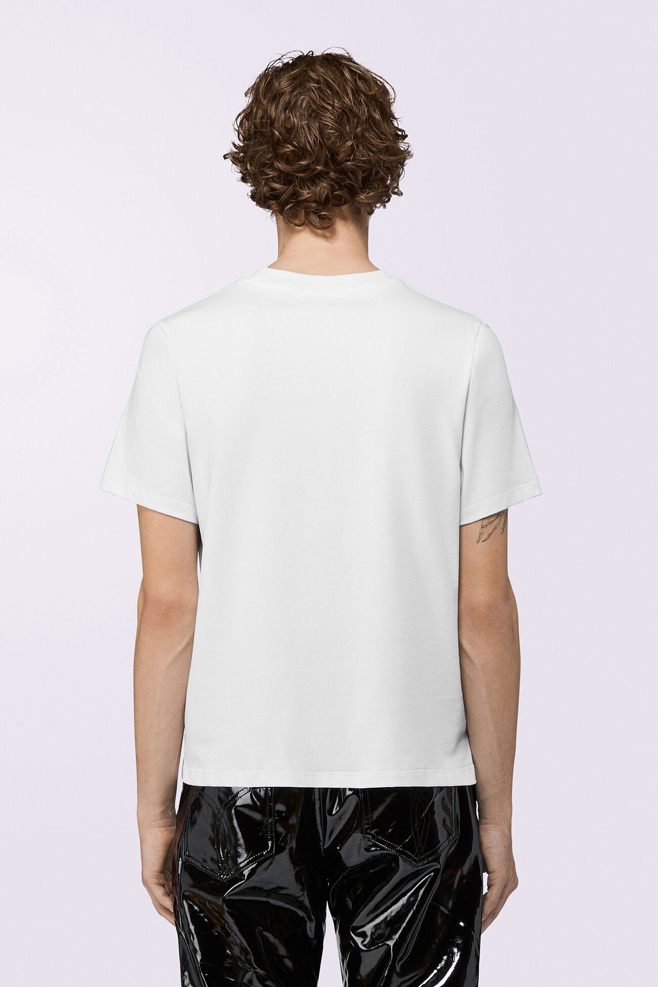 Kissing Angels Love Print Regular T-Shirt White