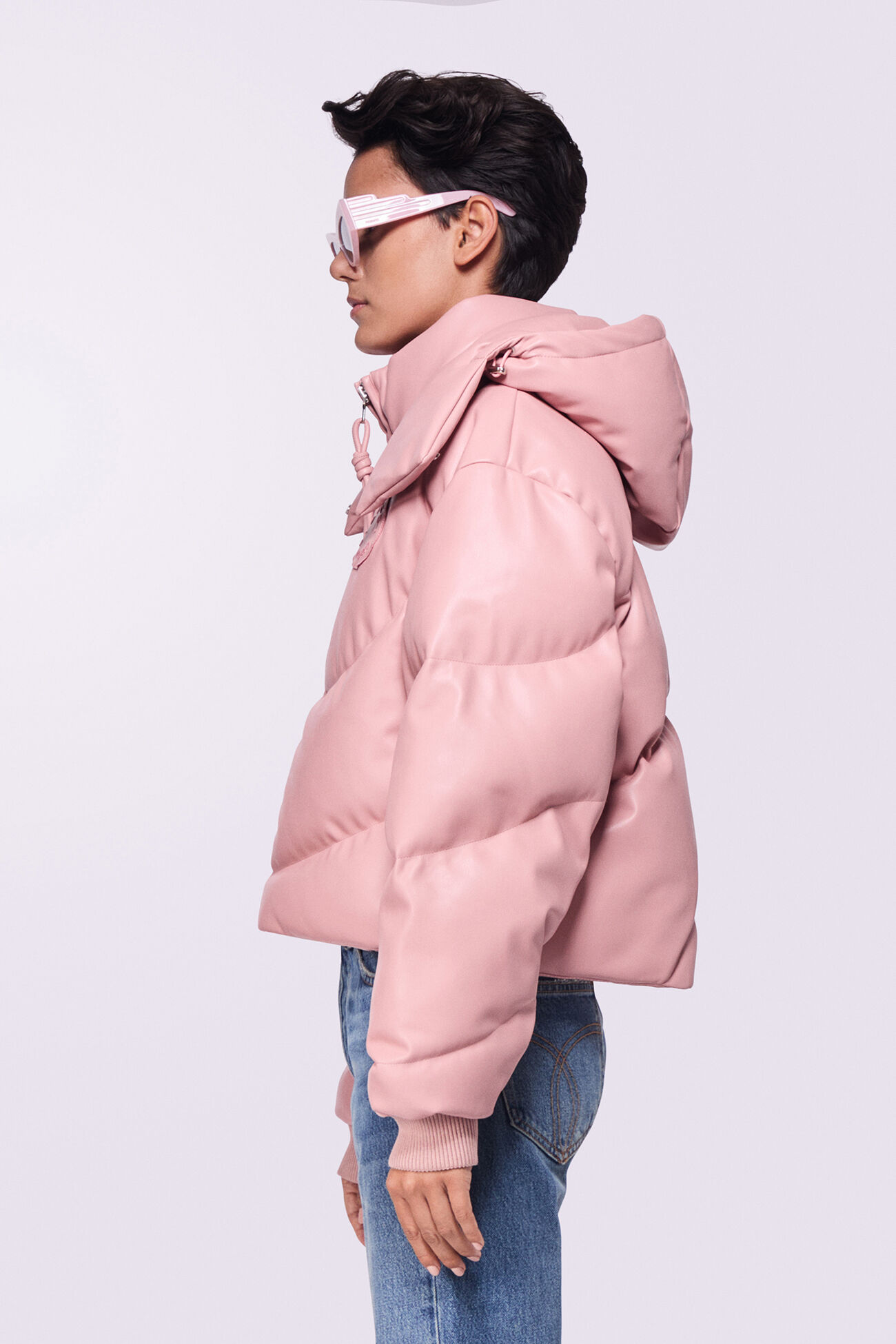 Mella Puffer Jacket Pink