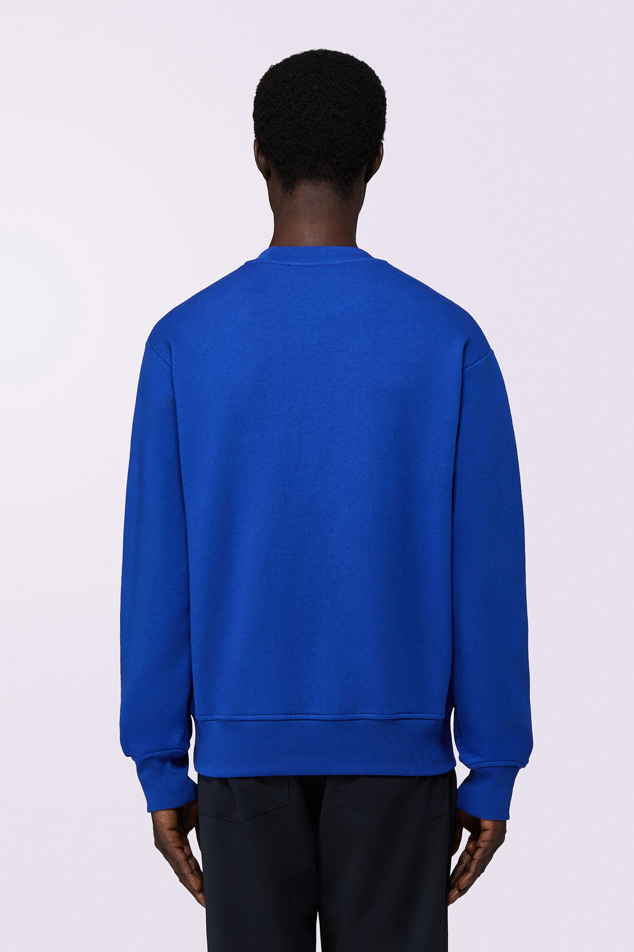 Varsity Logo Regular Sweatshirt Blue