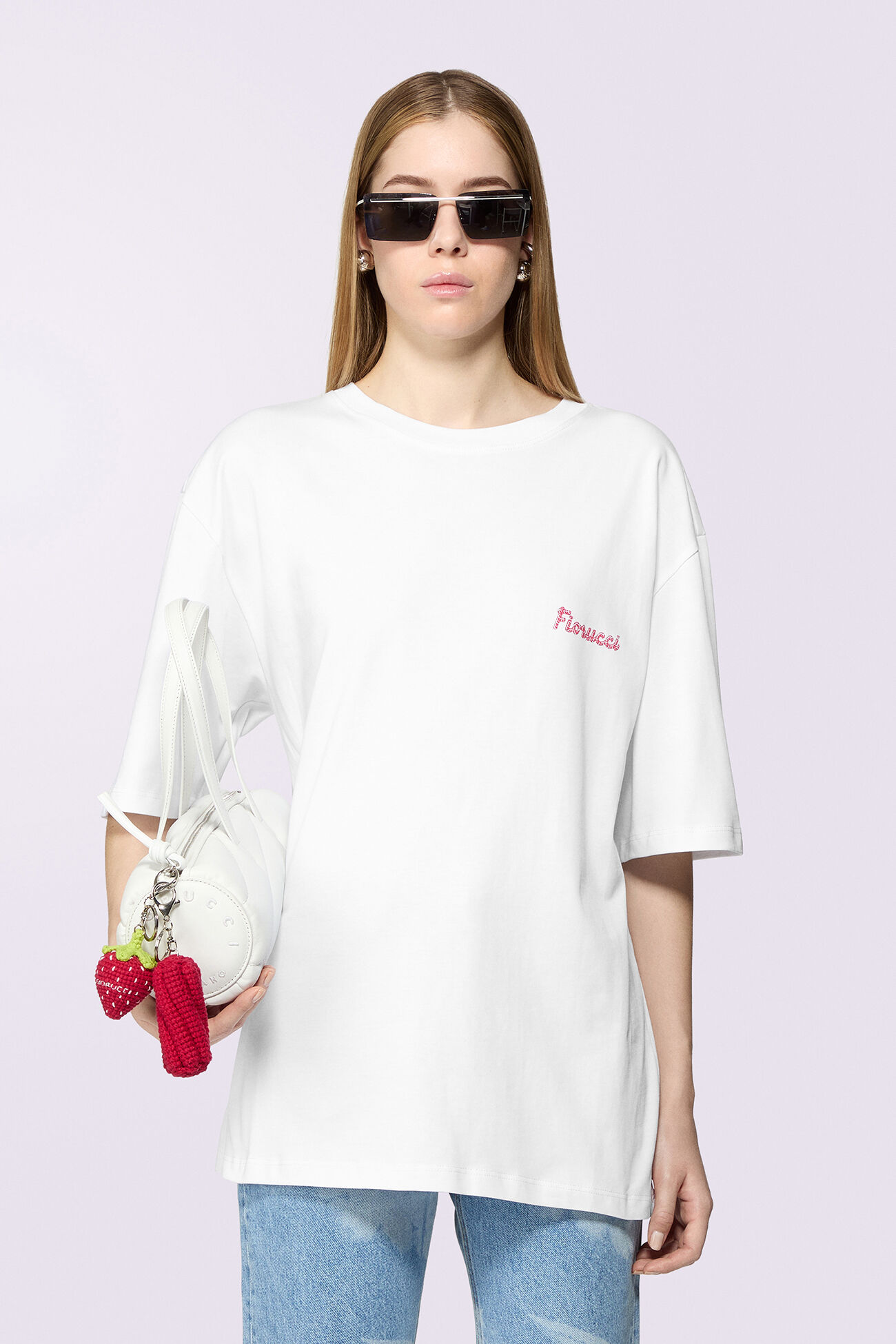 Unisex Candy Logo T-Shirt White