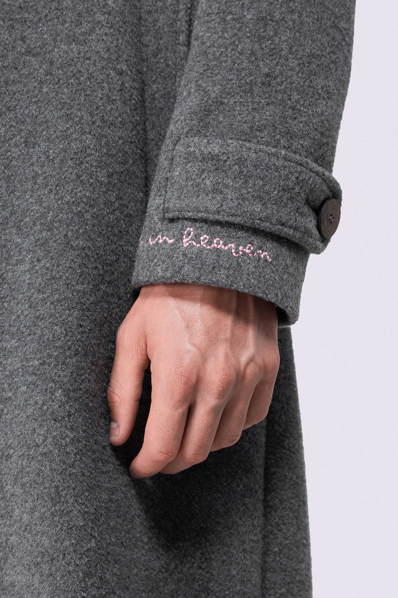 Unisex Popsicle Loden Coat Grey