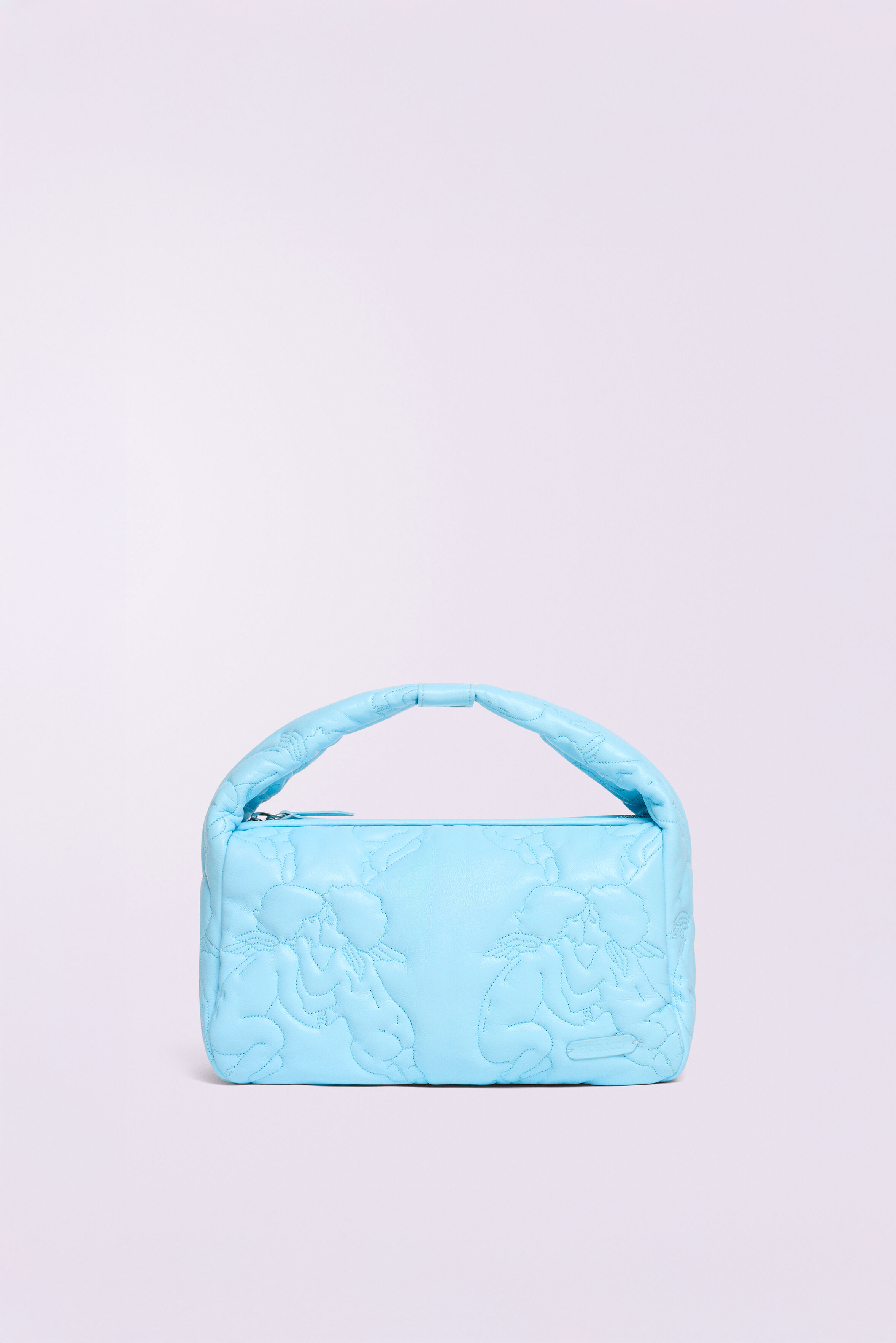 Kissing Angels Quilted Mini Bag Blue