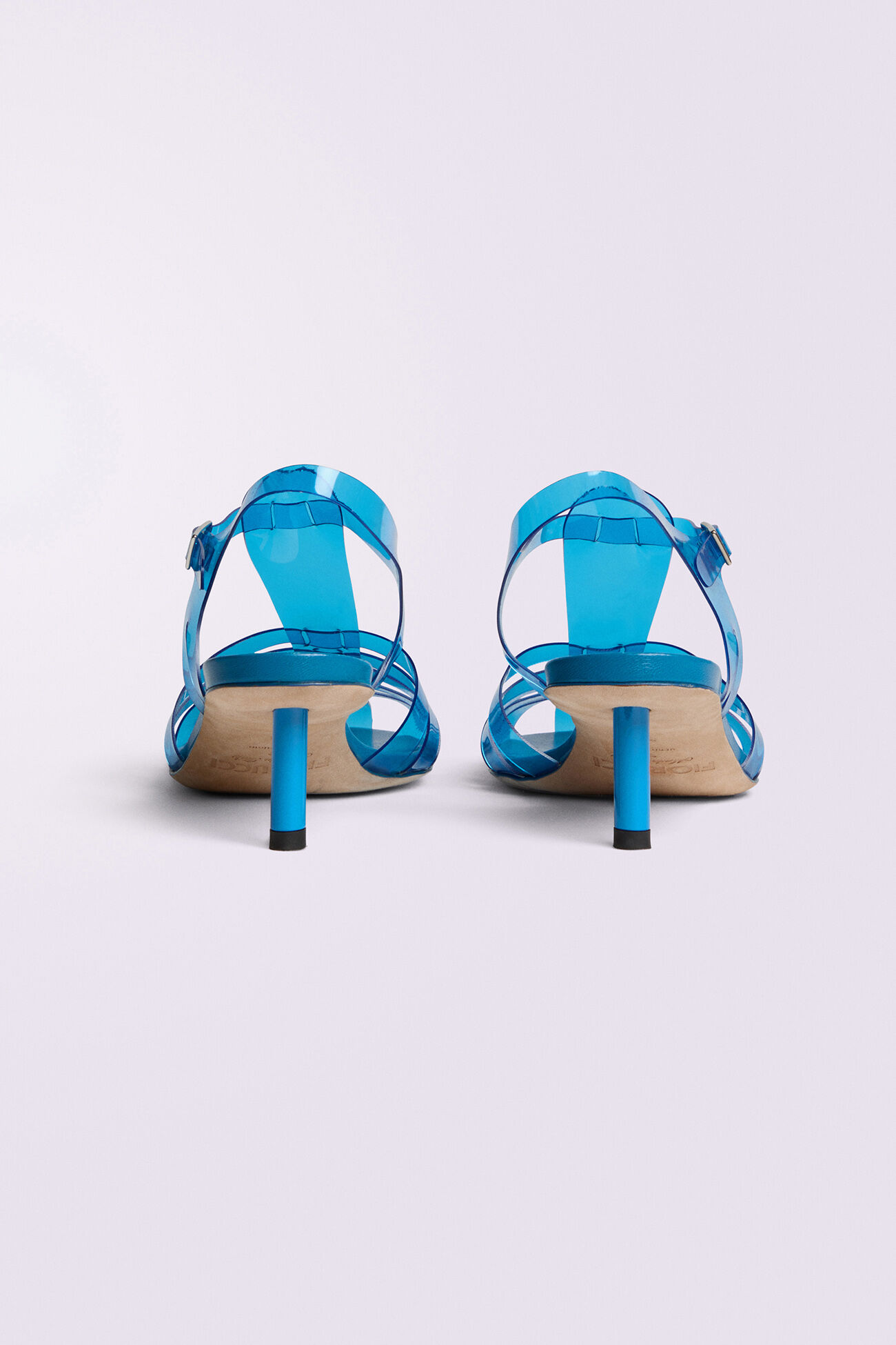 Jelly Kitten Heels Blue