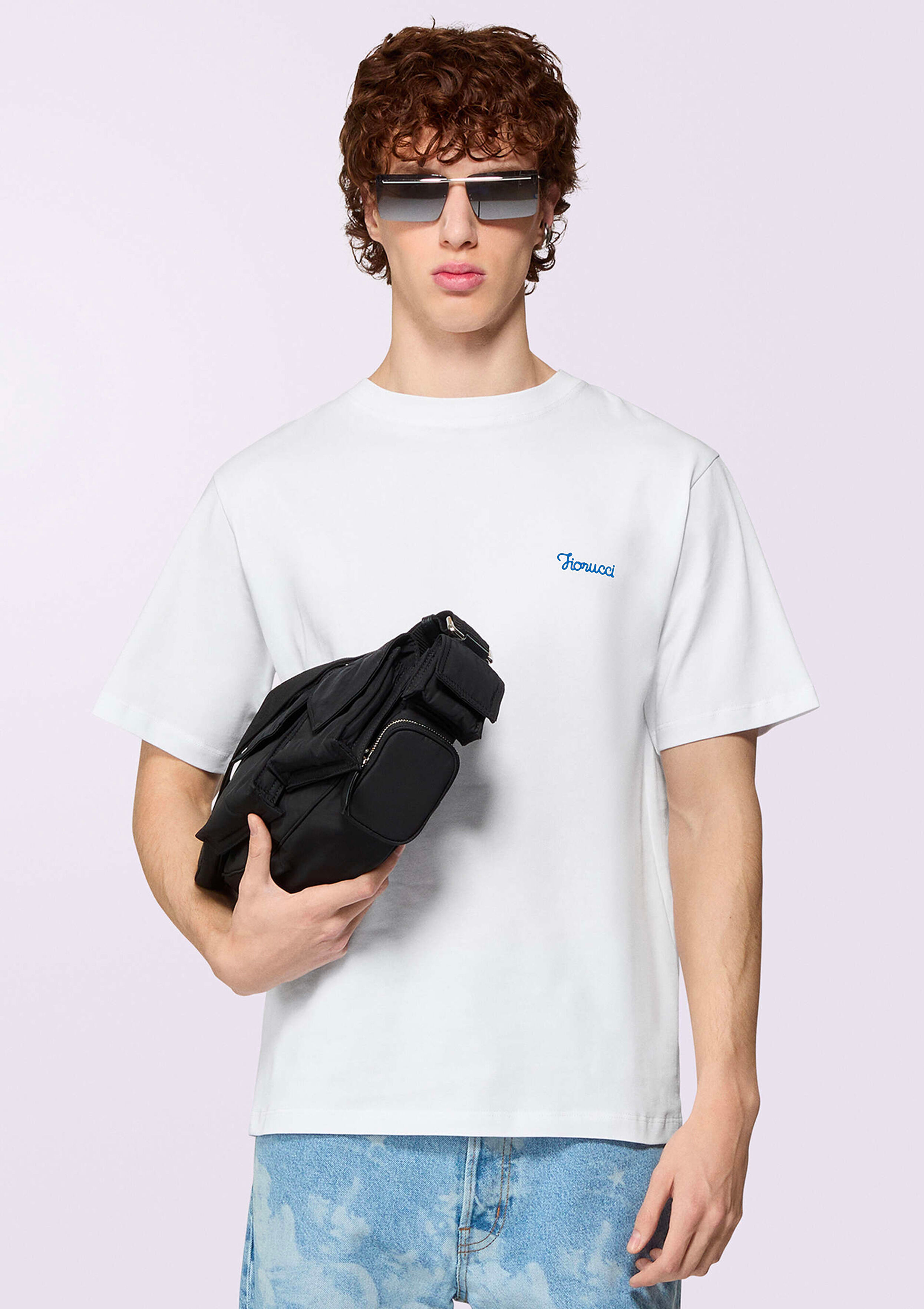 Cursive Logo Regular T-Shirt White