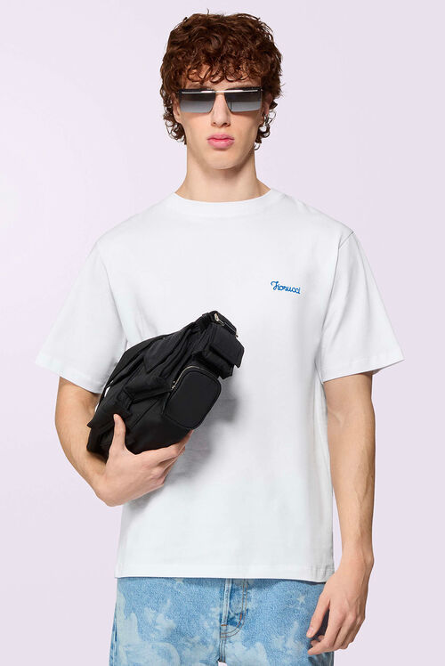 Cursive Logo Regular T-Shirt White