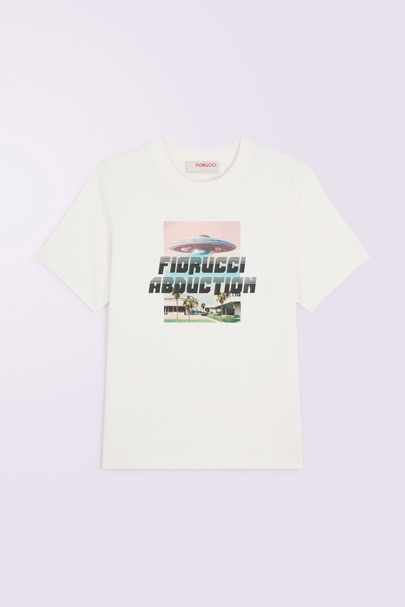 Abduction Regular T-Shirt Cream