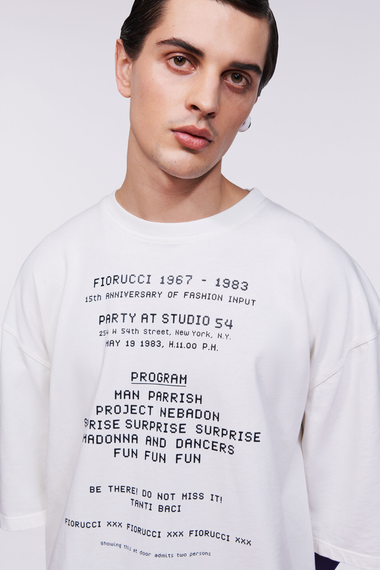 Unisex Invitation Graphic T-Shirt White