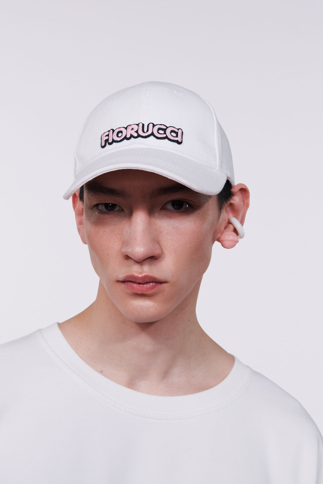 Logo Patch Cap White