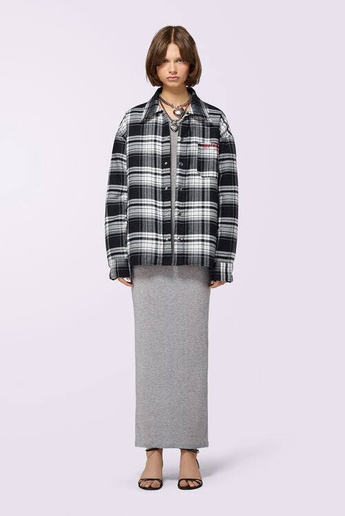 Check Flannel Overshirt Multi