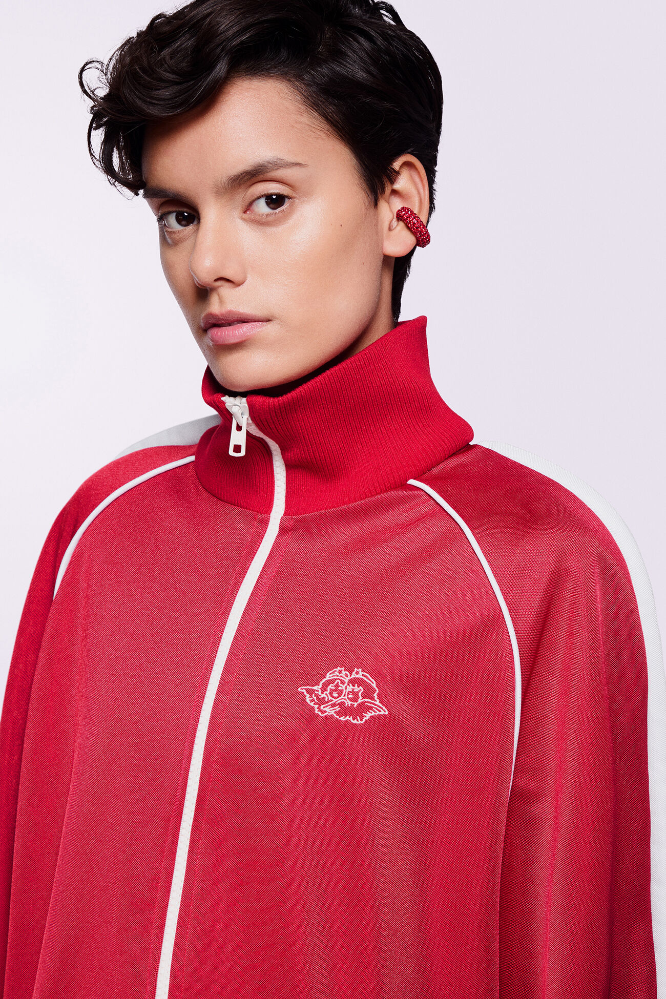 Unisex Tracksuit Sweatshirt Red