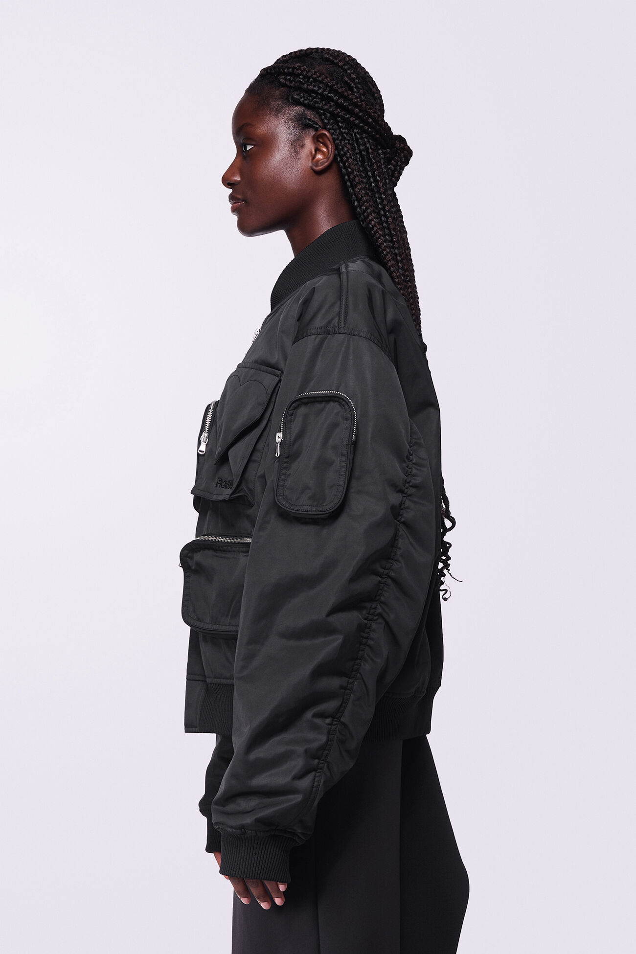 Unisex Super Pocket Jacket Black