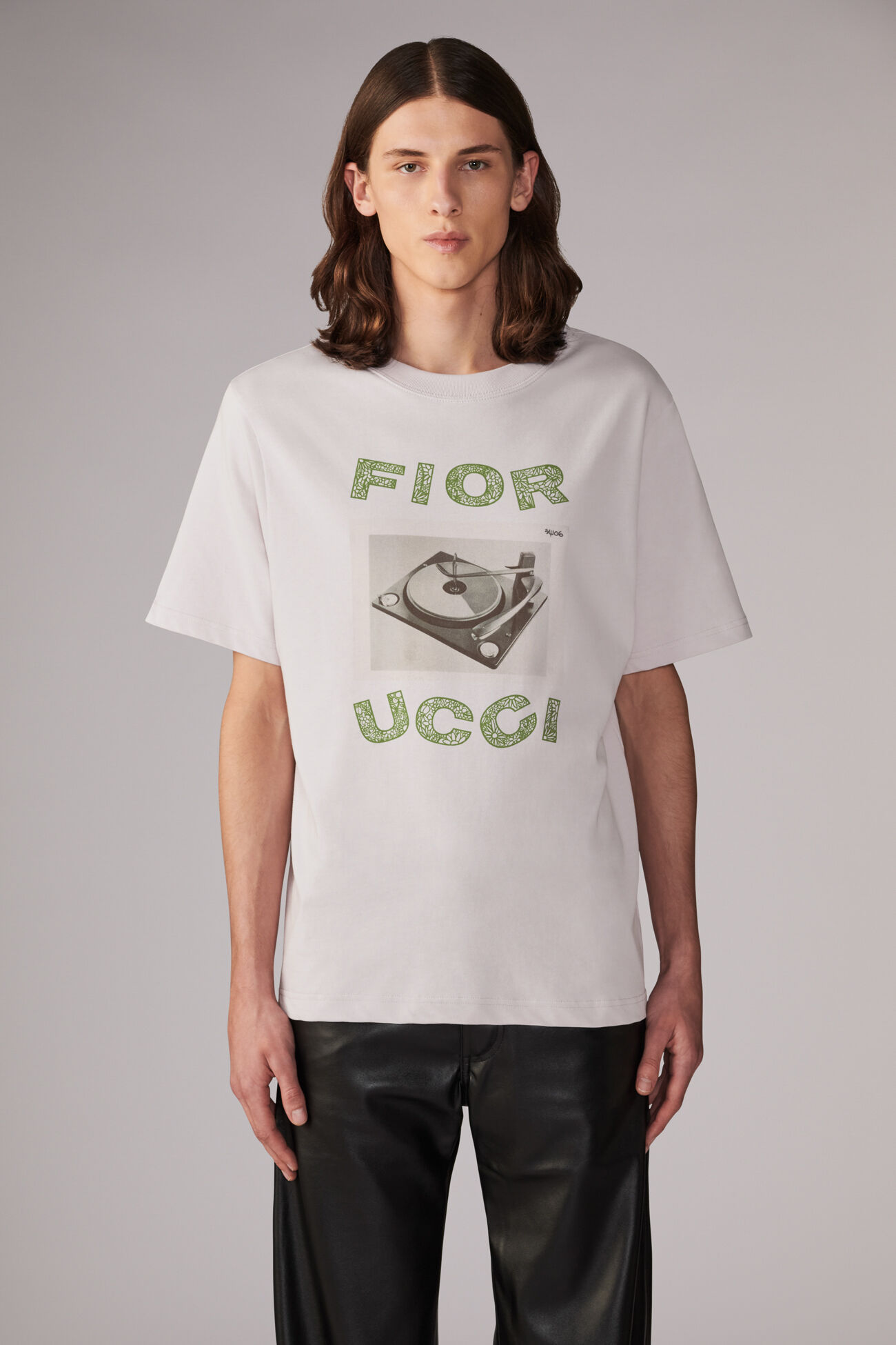 Record Player T-Shirt Lavender