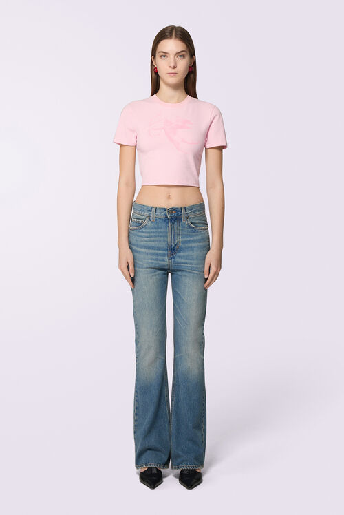 Cupid Graphic Baby T-Shirt Pink