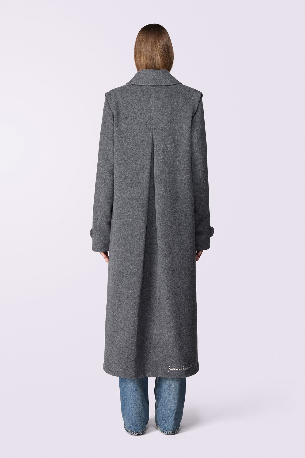 Unisex Popsicle Loden Coat Grey