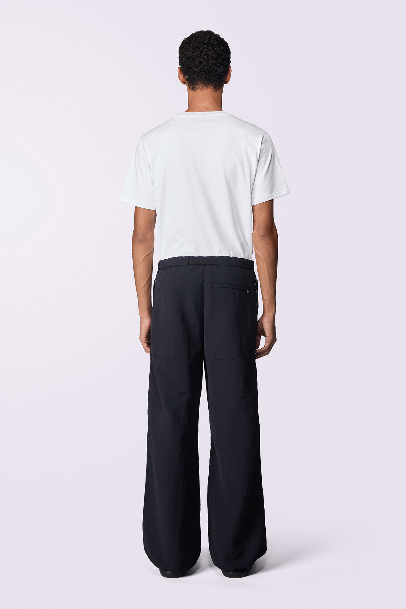 Parachute Trousers Black