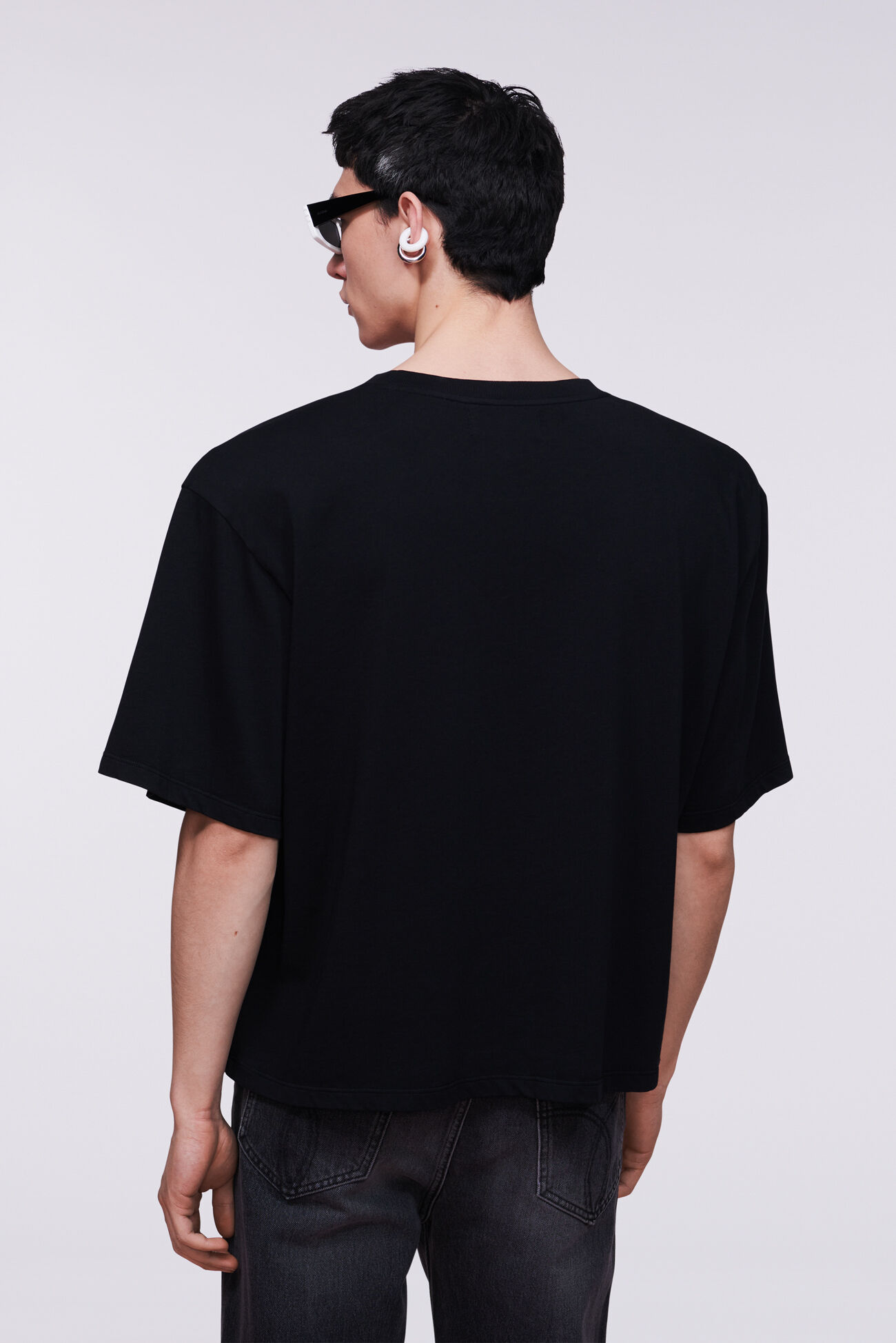 Mouth Graphic T-Shirt Black
