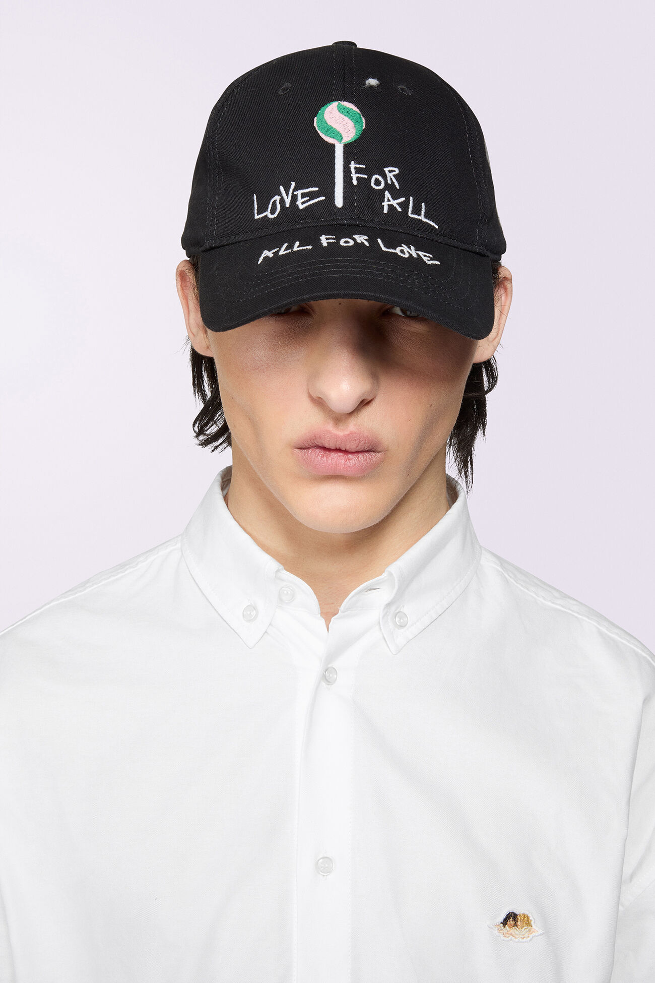 Lollipop Patch Cap Black