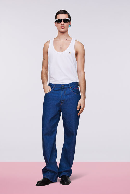 Patch Jeans Blue