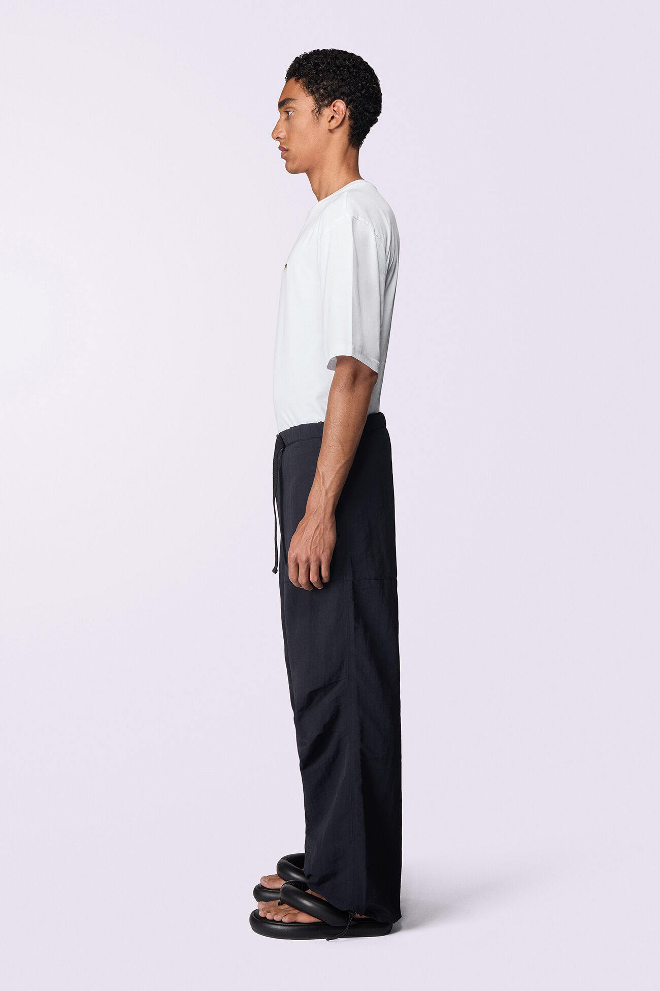 Parachute Trousers Black