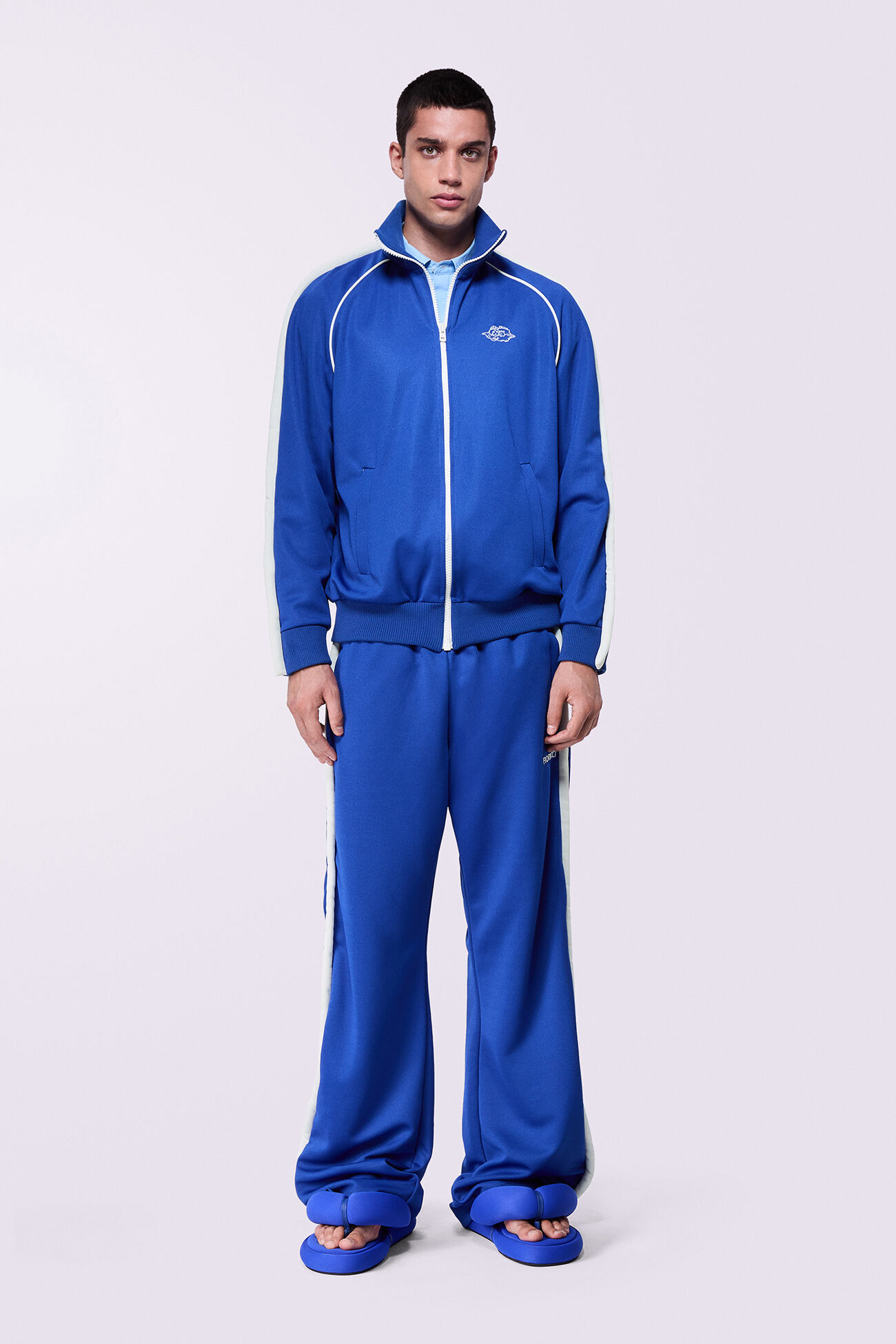 Unisex Tracksuit Sweatshirt Blue