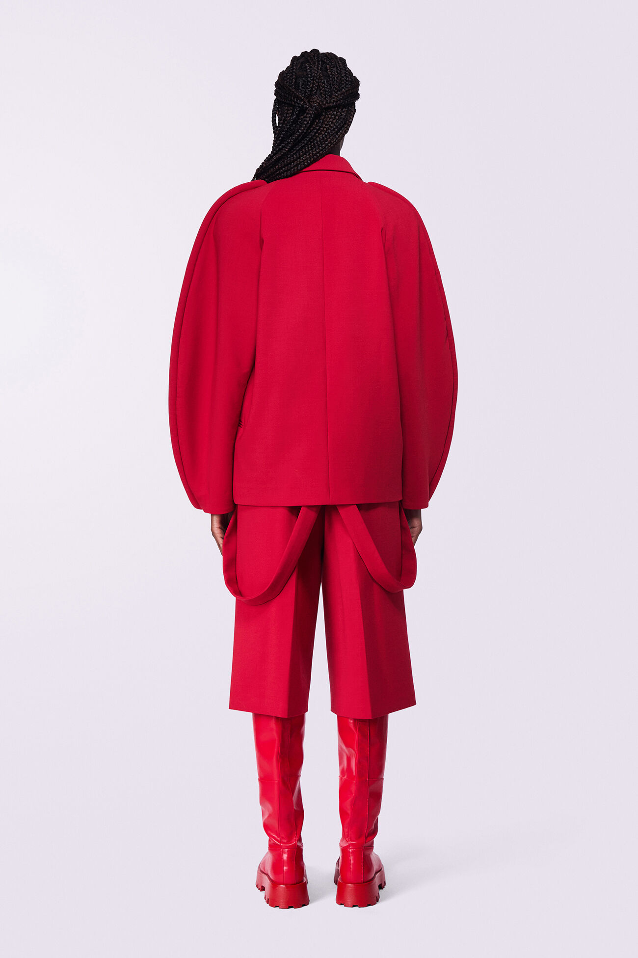 Puff Blazer Red