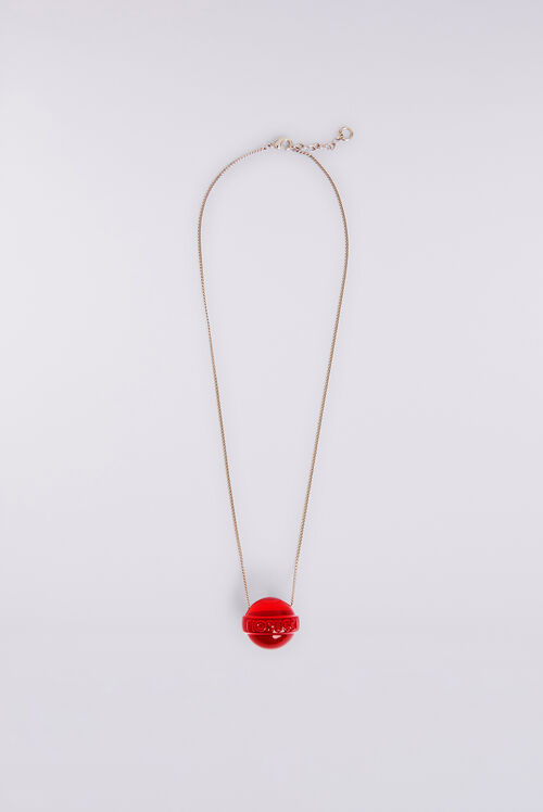 Lollipop Necklace Red