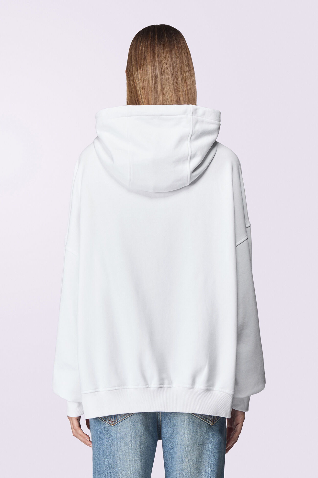 Unisex Toon Logo Hoodie White
