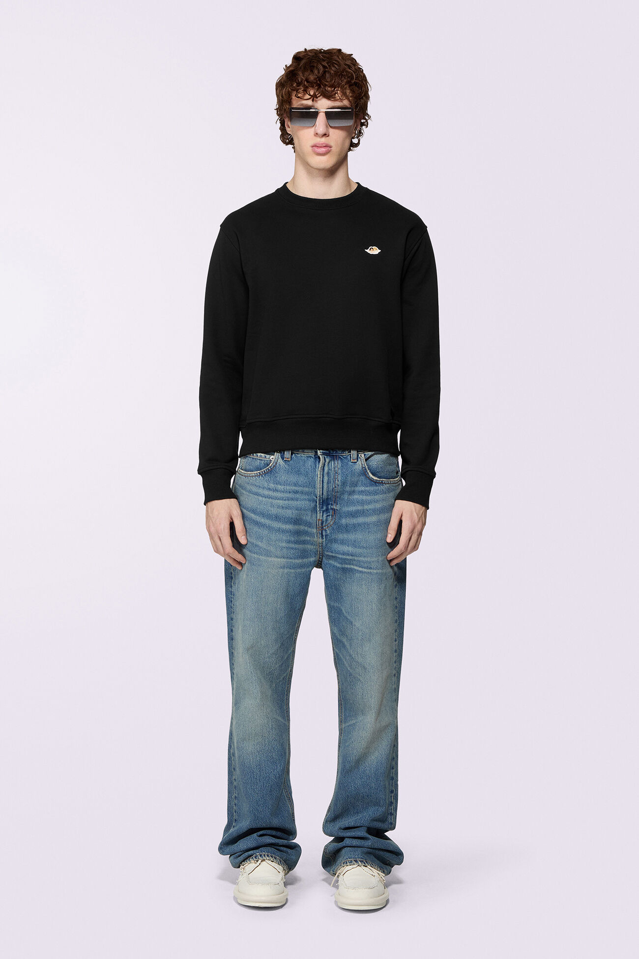 Angels Patch Sweatshirt Black