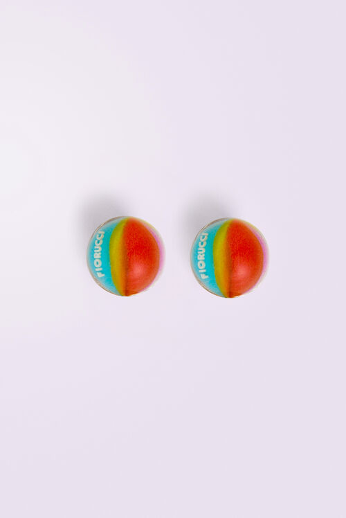Marble Earrings Multi