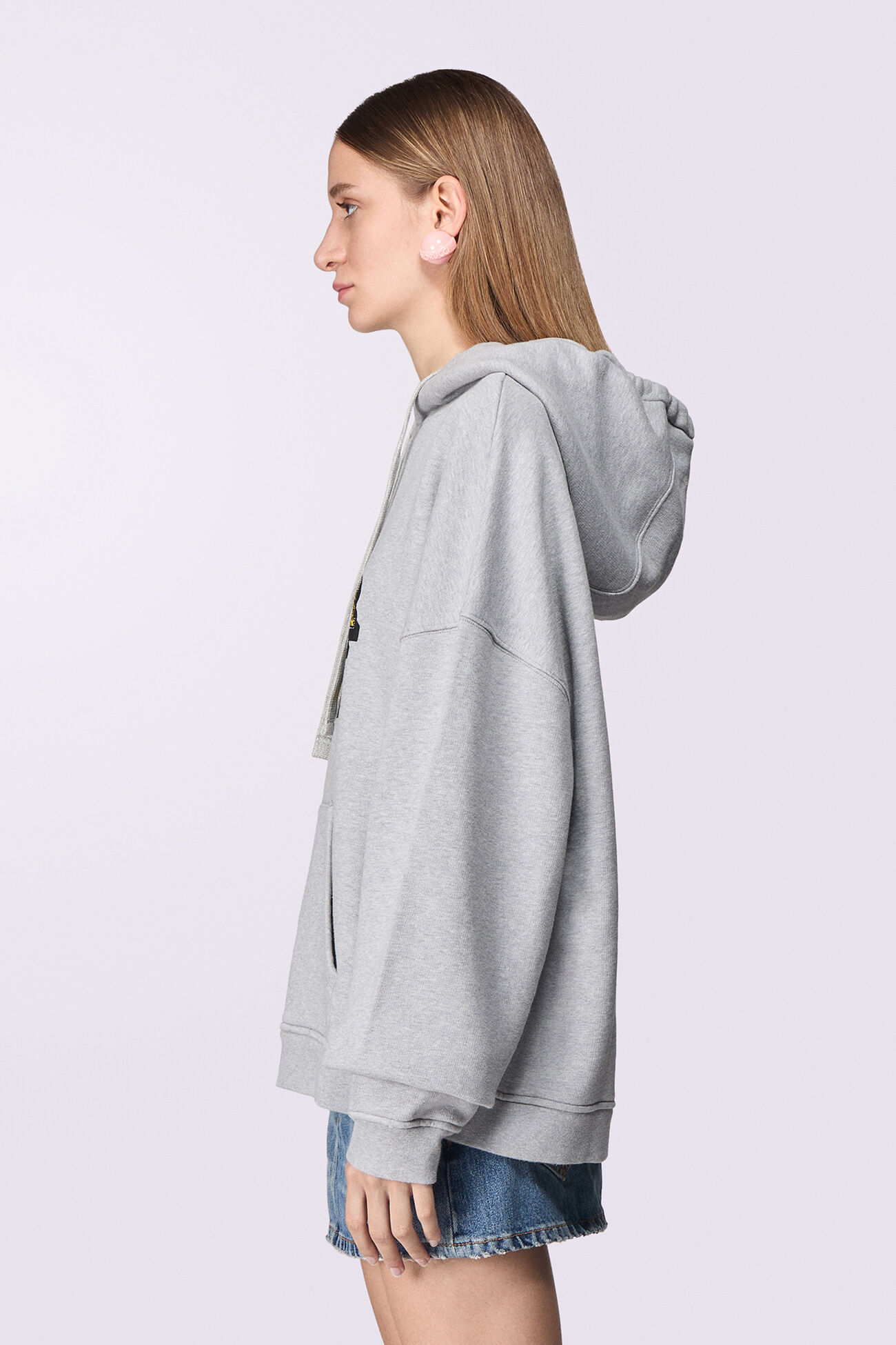 Unisex Rococo Logo Hoodie Grey