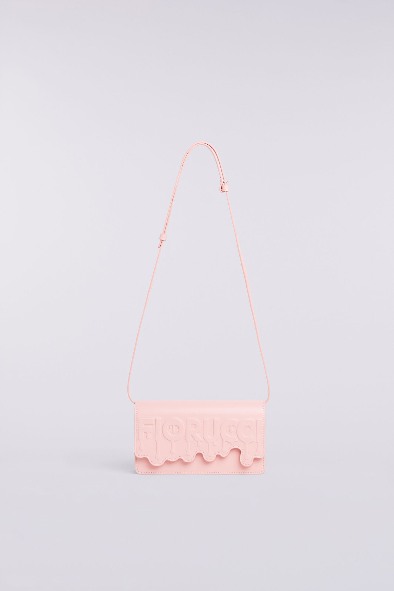 Melted Leather Bag Pink