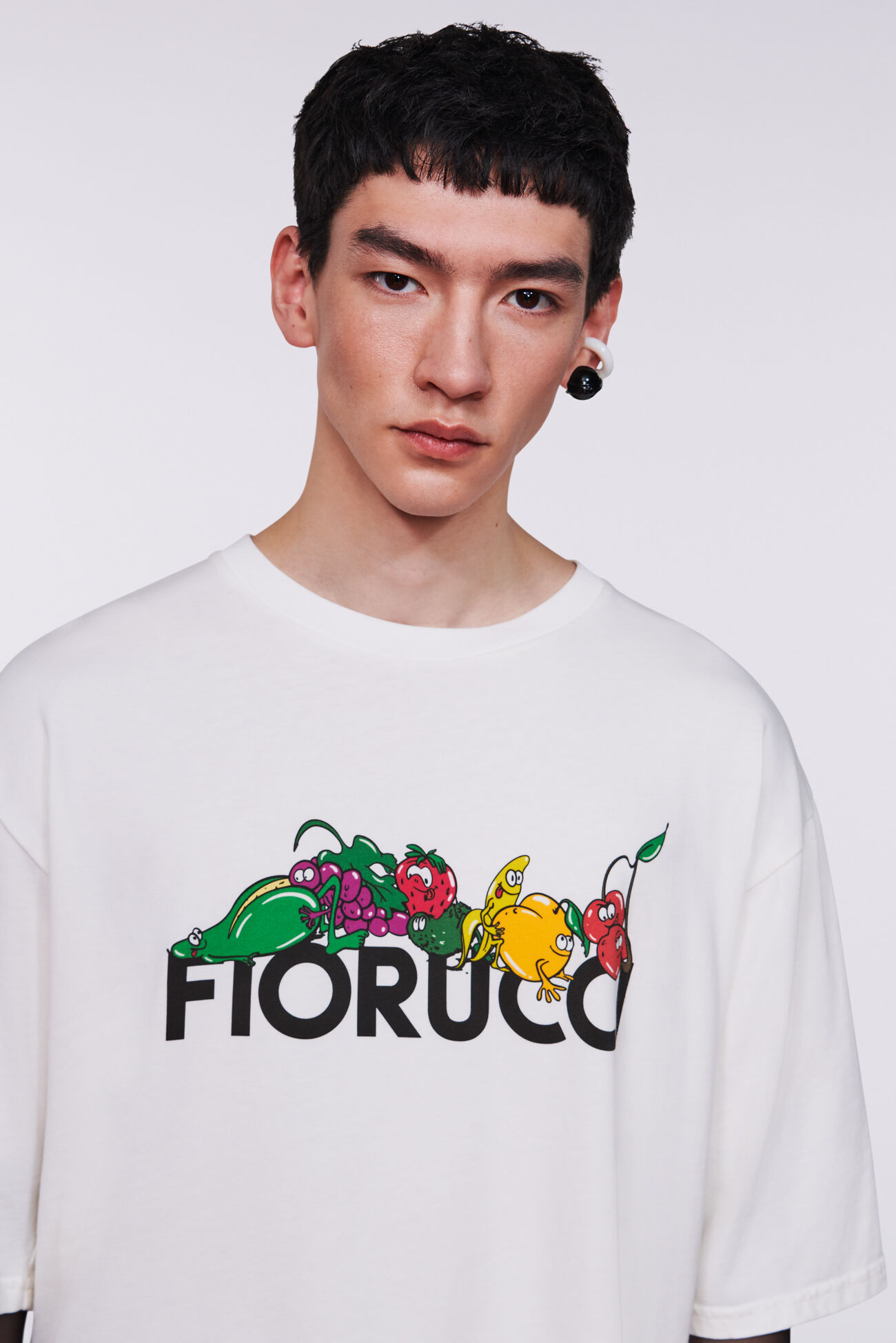 Fruit Logo T-Shirt White