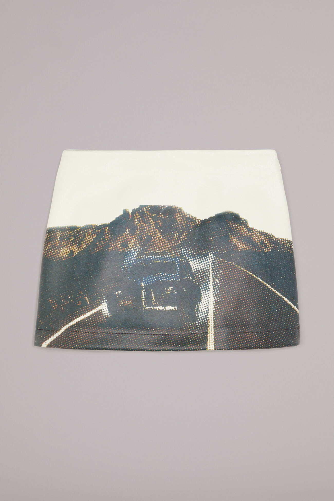 On the Road Graphic Mini Skirt Multi