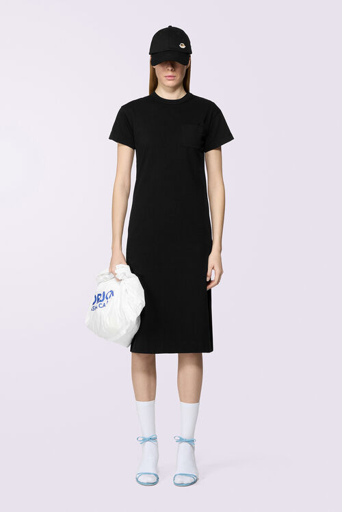 Cash and Carry Maxi T-Dress Black