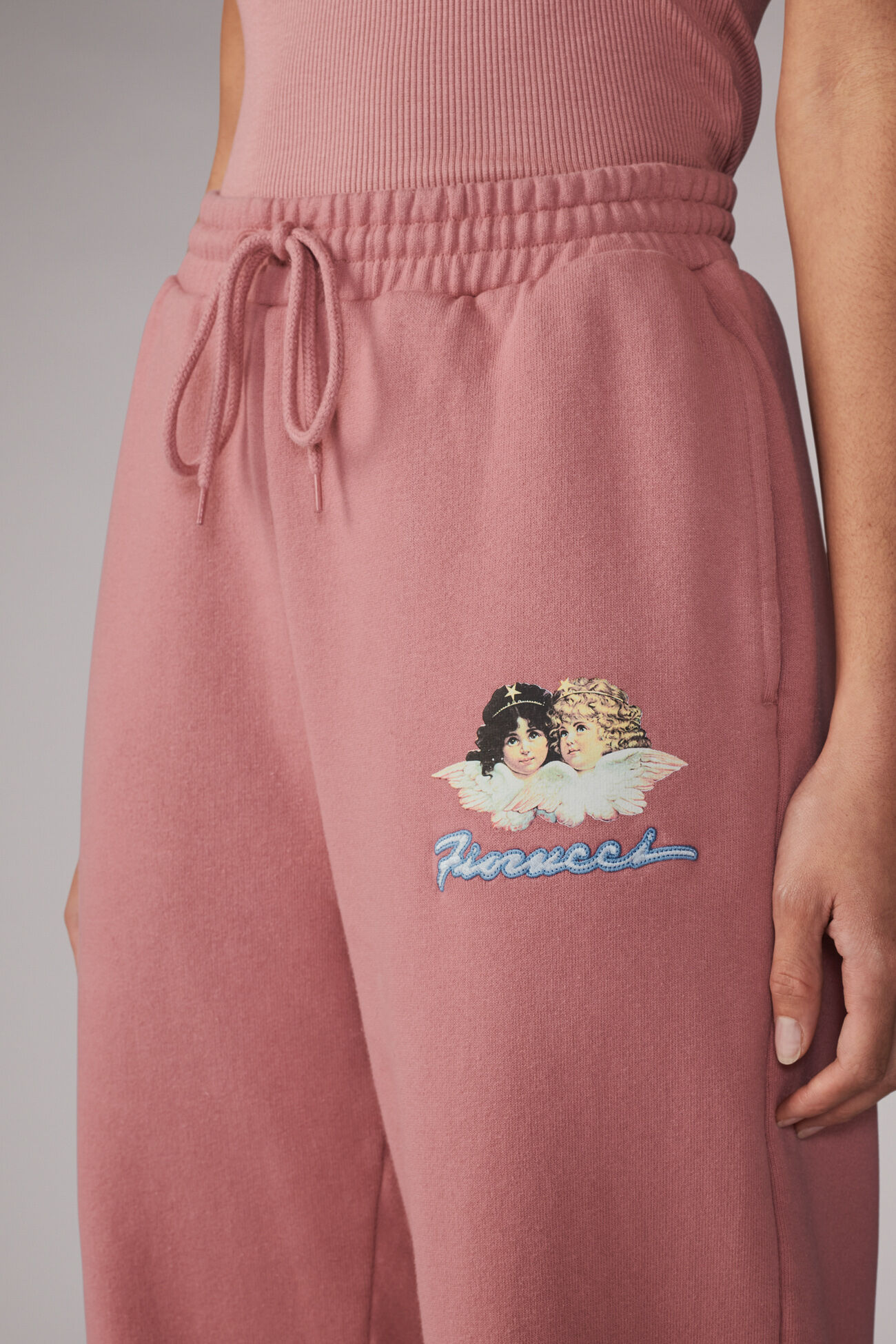 Angels Squiggle Logo Joggers Pink