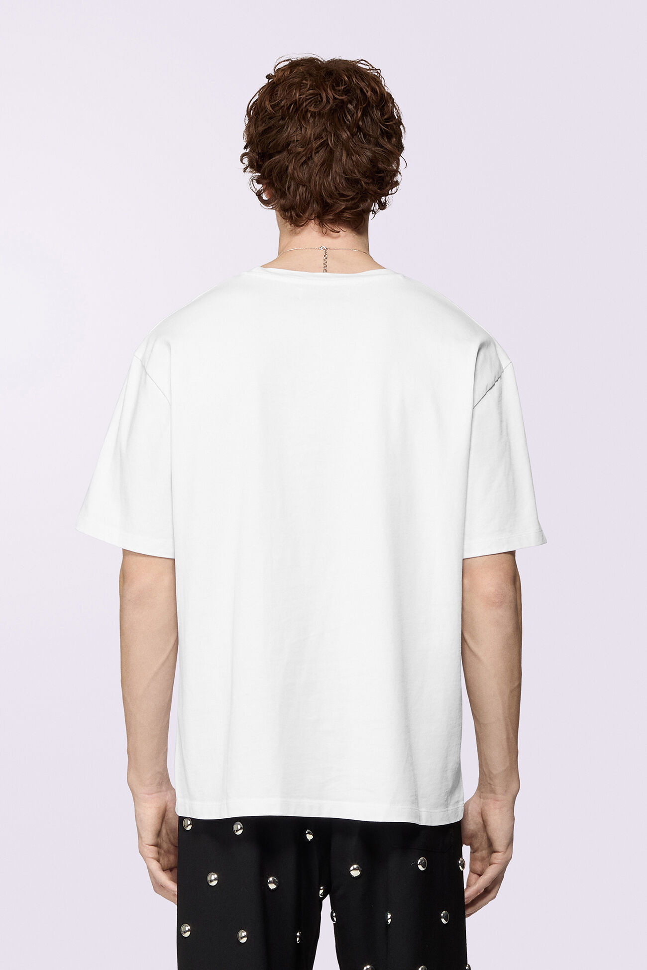 Unisex Mouth Graphic T-Shirt White