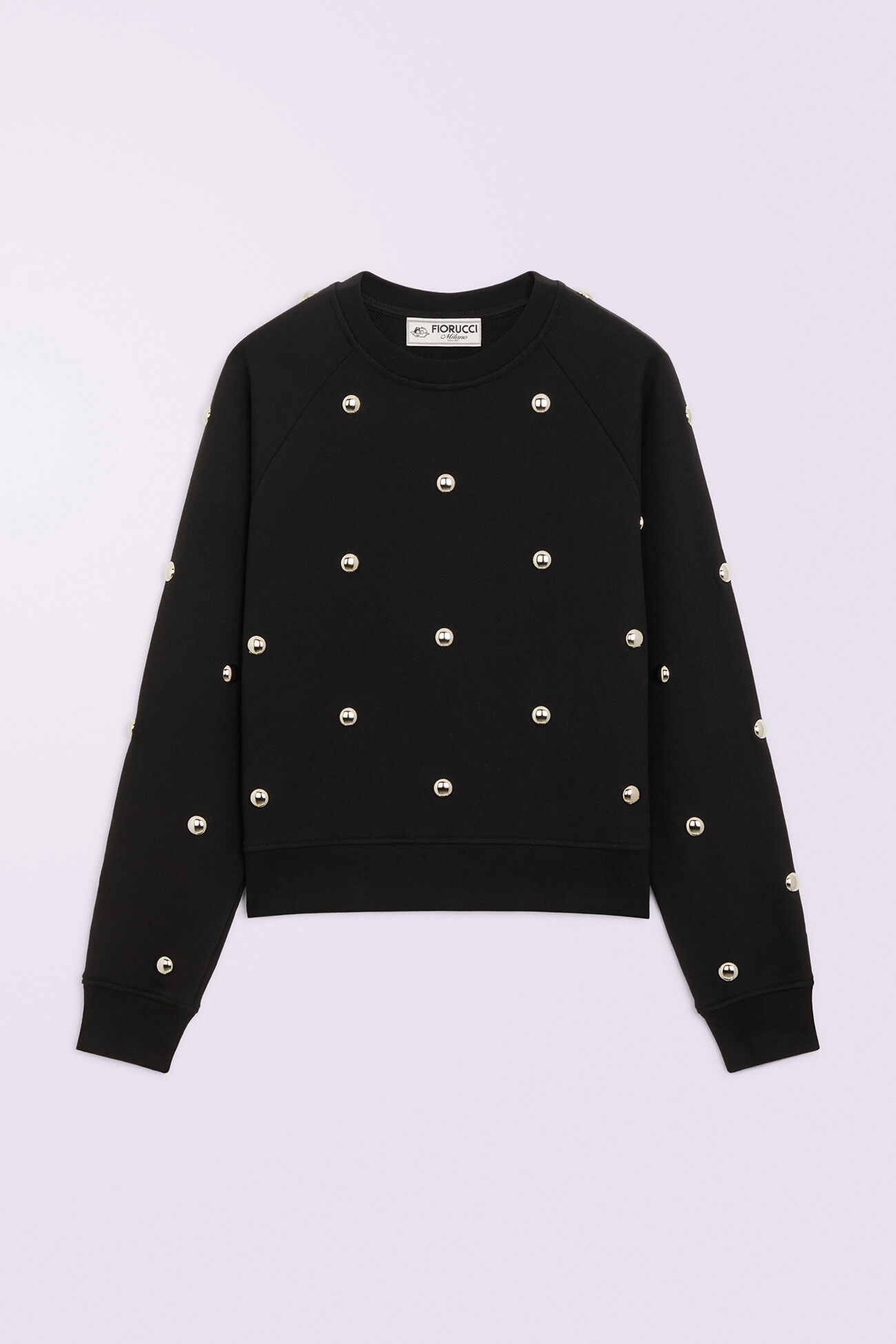 Stud Sweatshirt Black