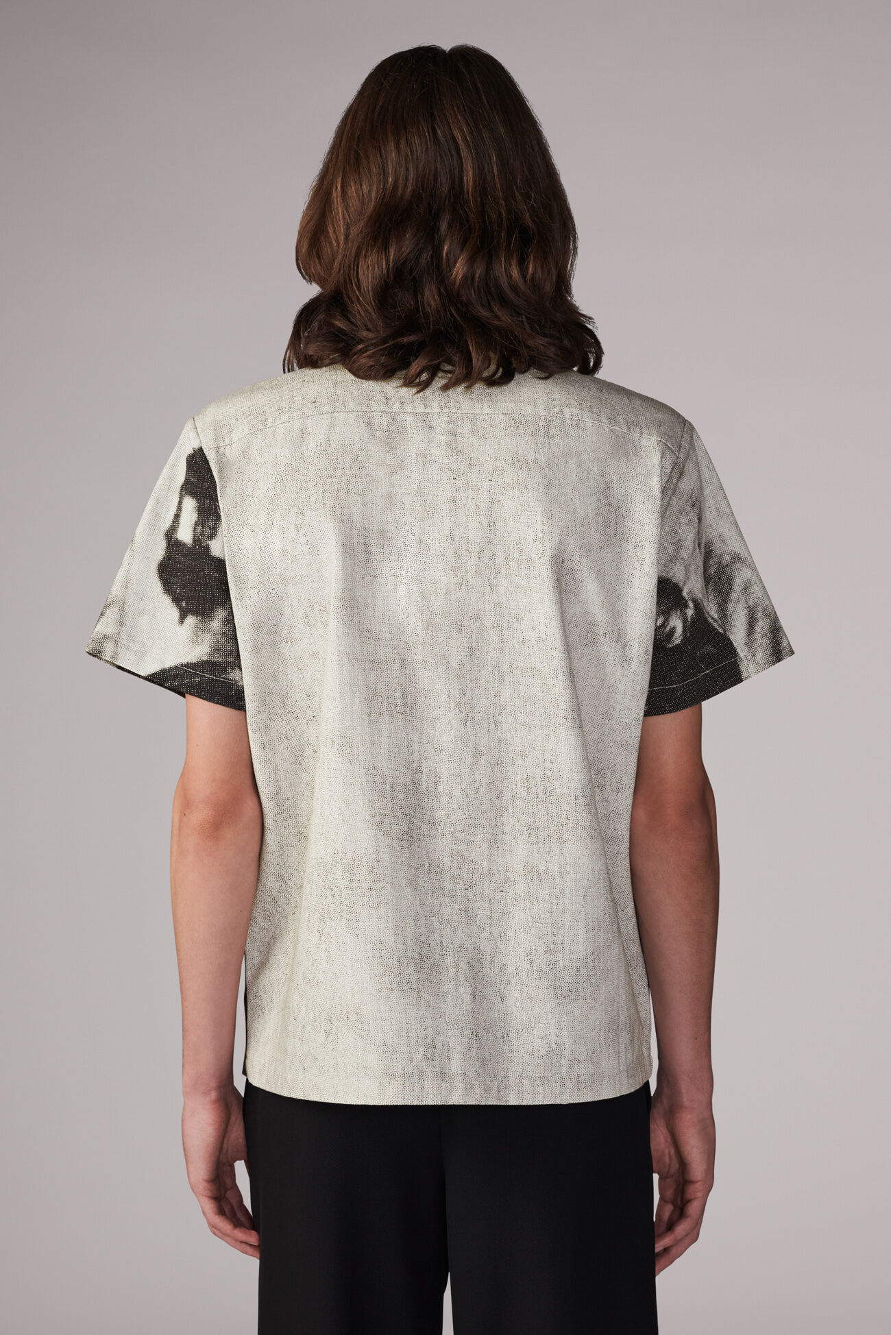 Massimo Bowling Shirt Grey