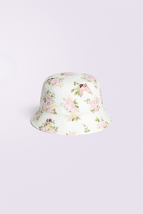 Floral Angel Bucket Hat Multi