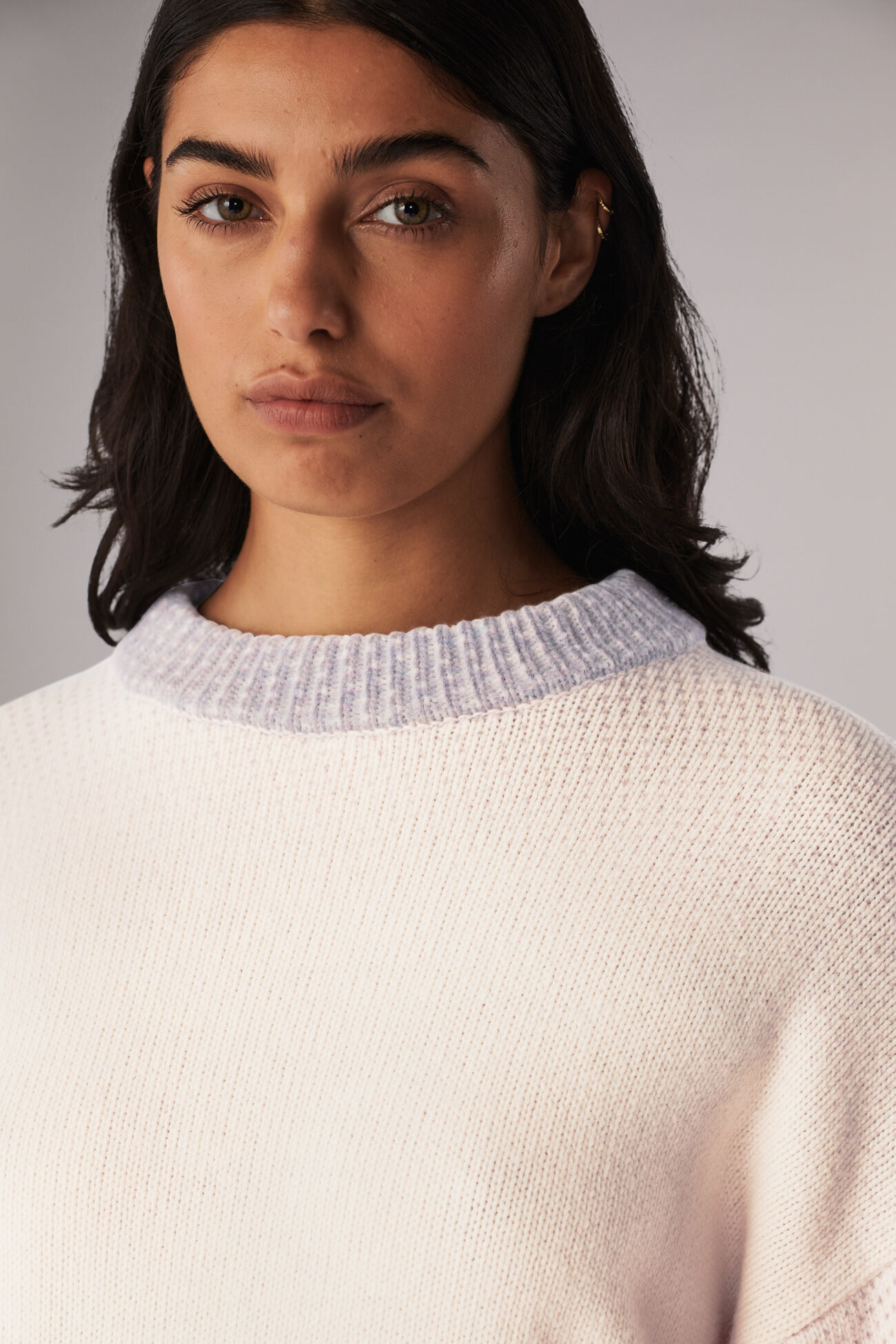 Unisex On the Road Knit Jumper Cream