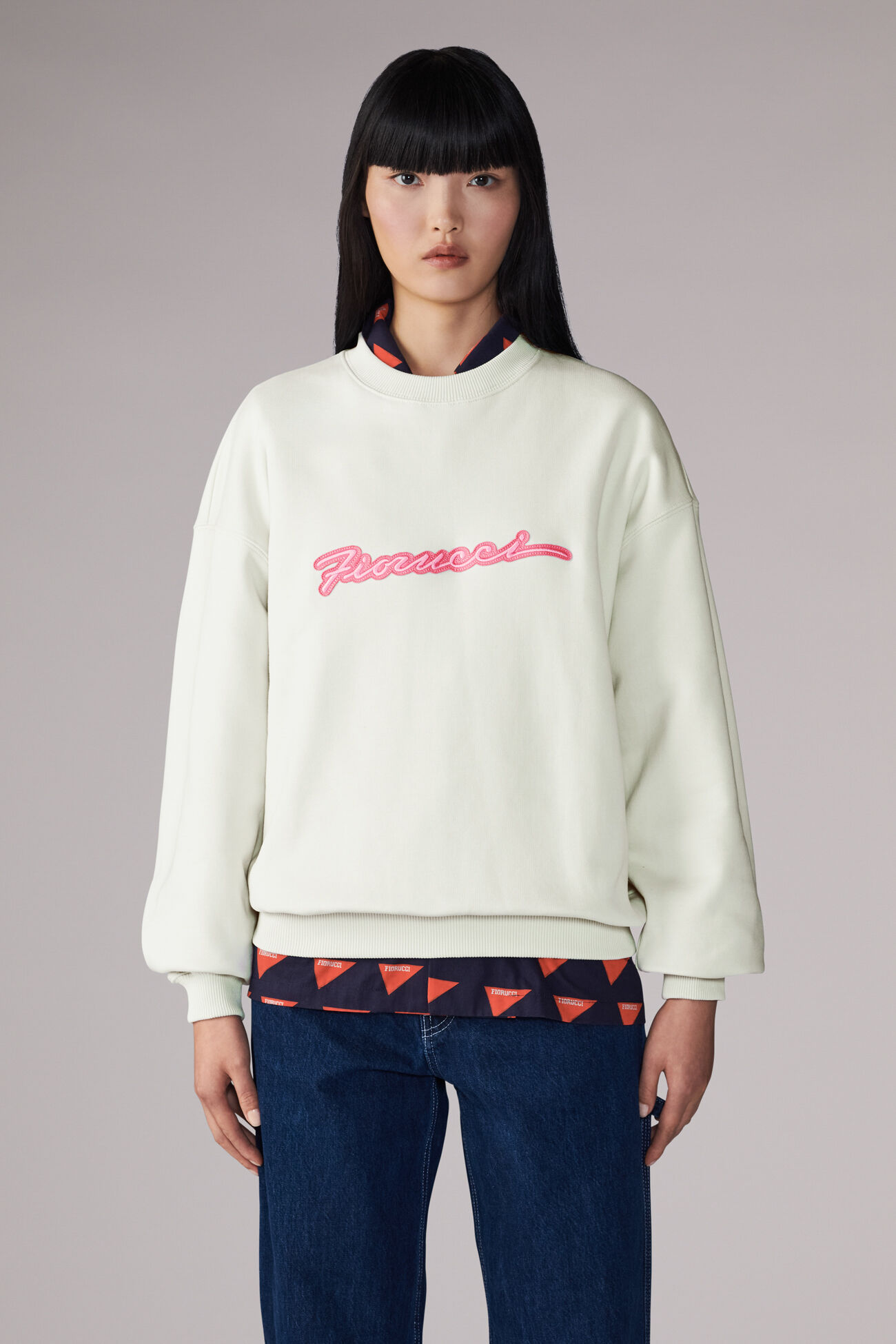 Squiggle Logo Sweatshirt Green