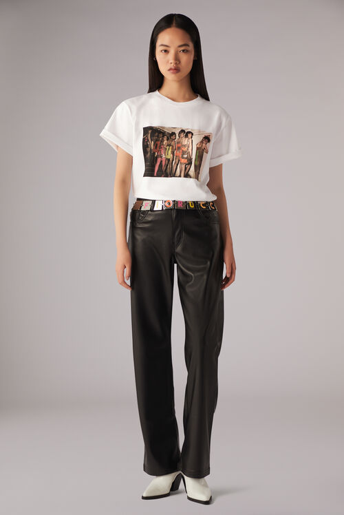 Logo Girls Graphic T-Shirt White