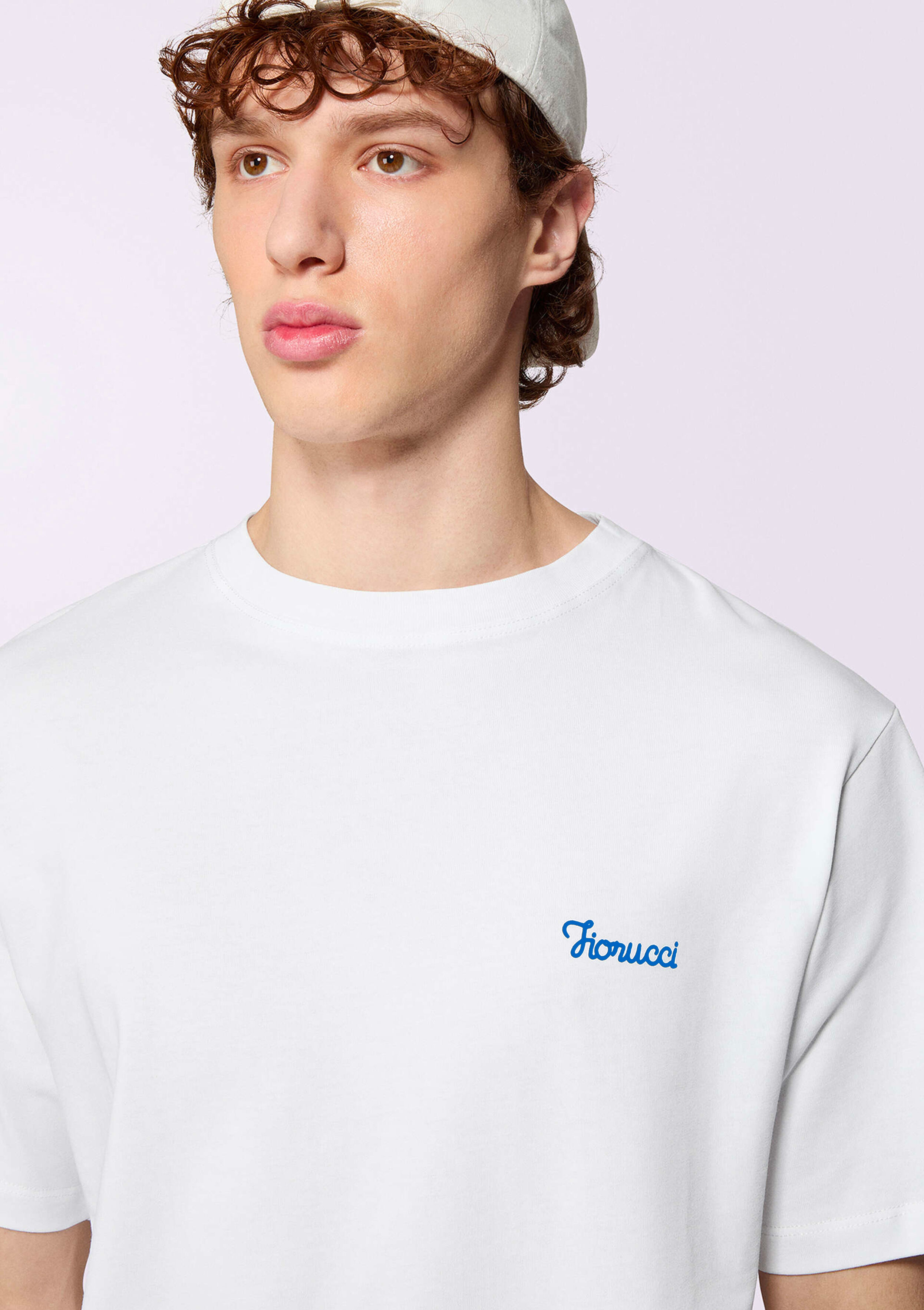 Cursive Logo Regular T-Shirt White