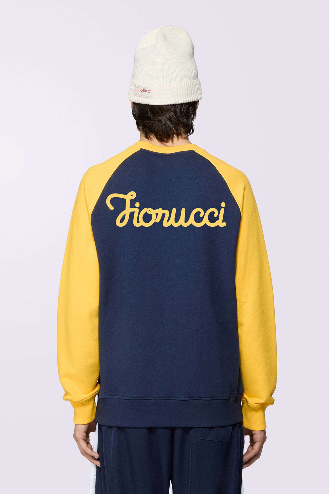 Logo Raglan Sweatshirt Navy