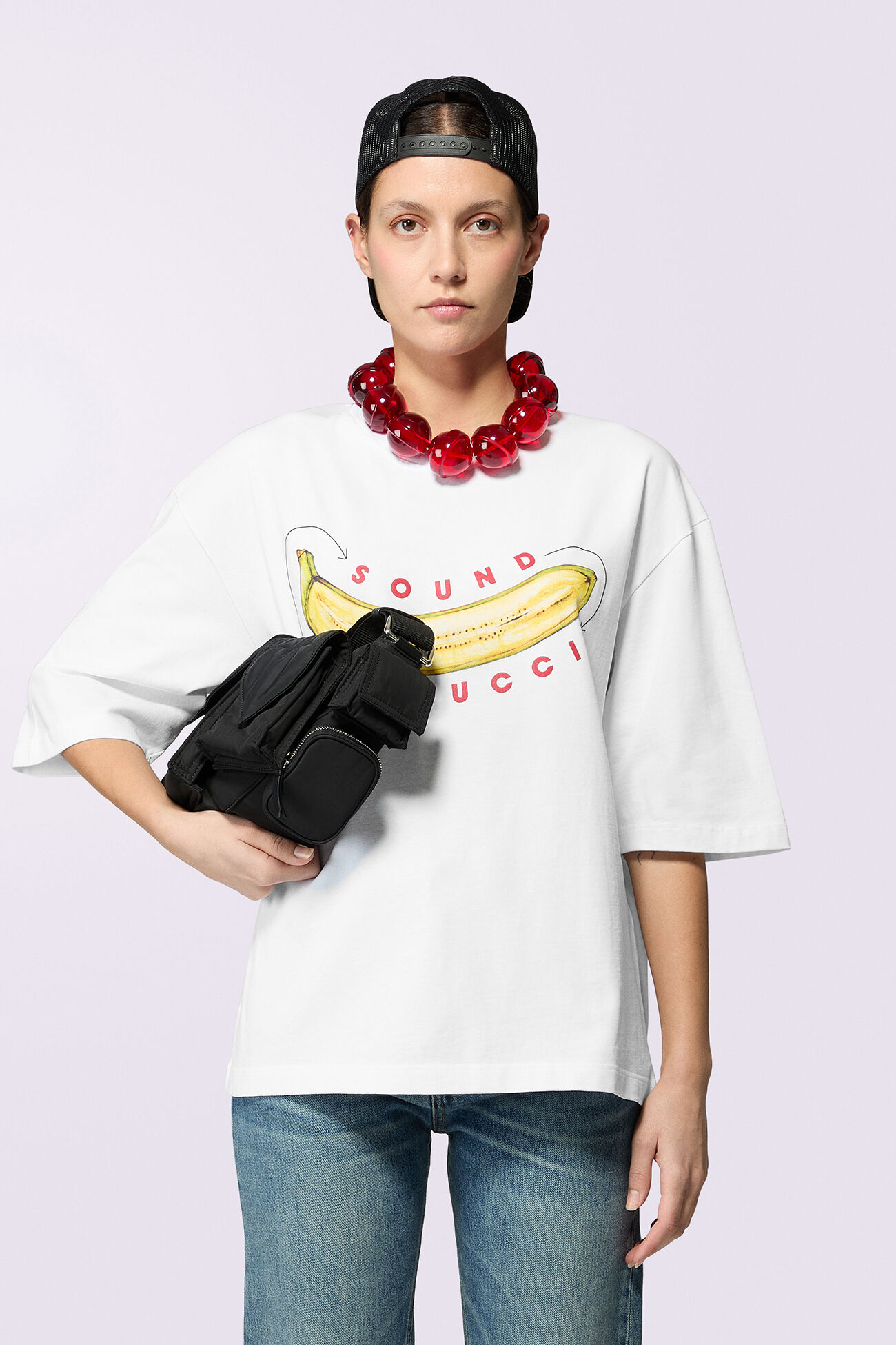 Unisex Banana Sound T-Shirt White