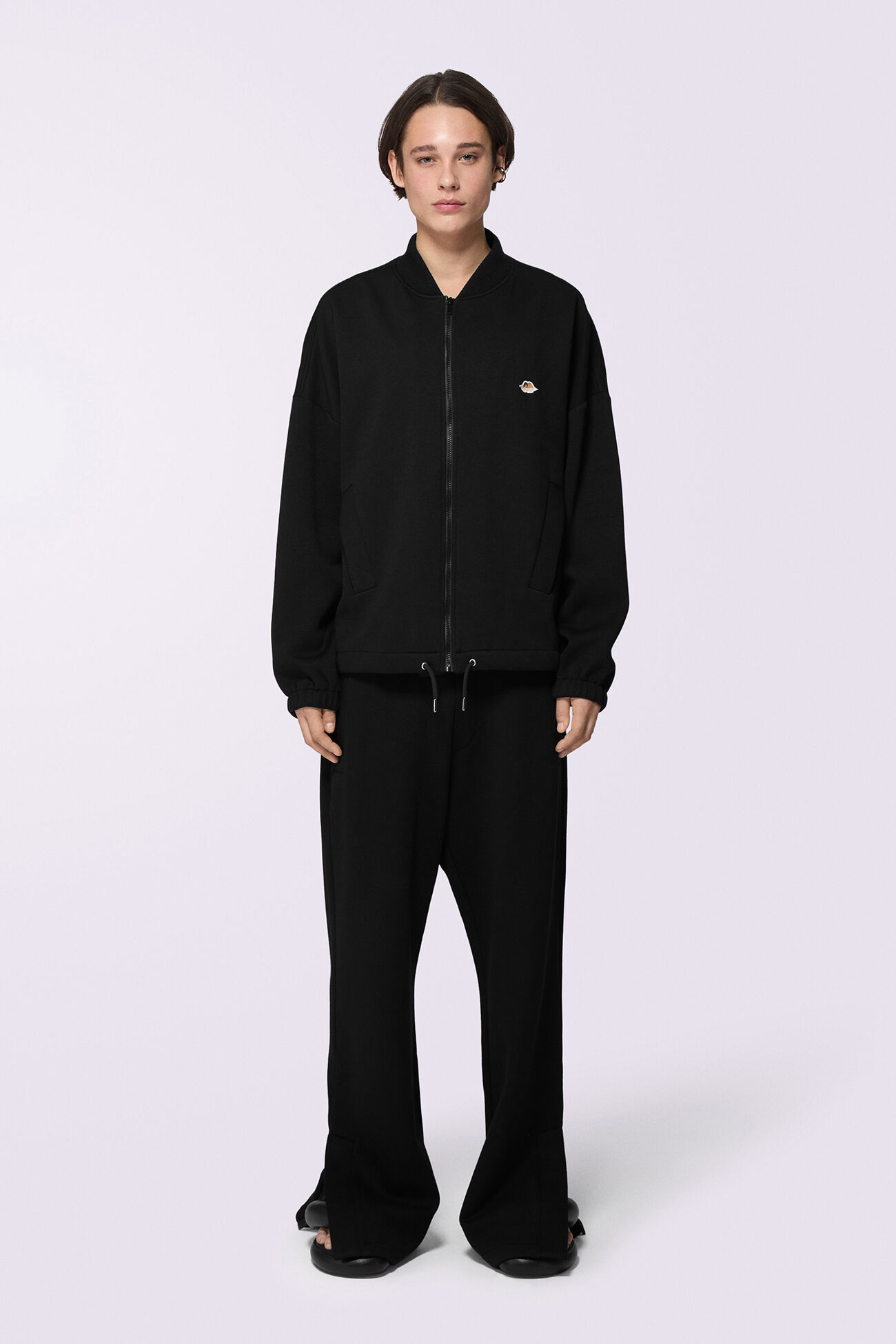 Unisex Angels Neoprene Jacket Black