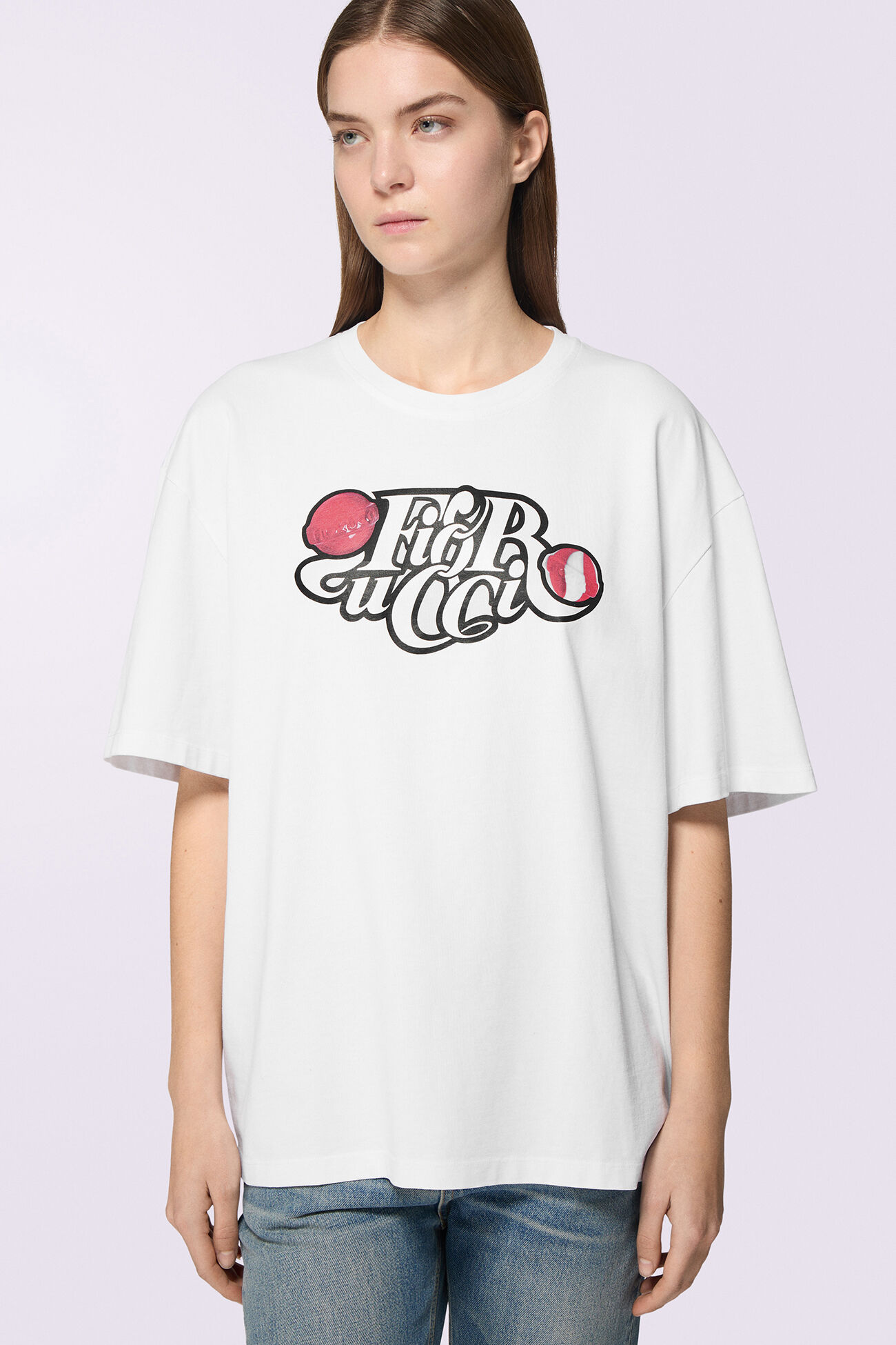Unisex Lollipop Logo T-Shirt White