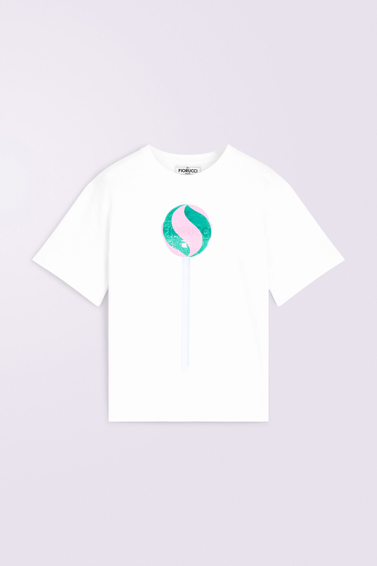 Unisex Lollipop Graphic T-Shirt White
