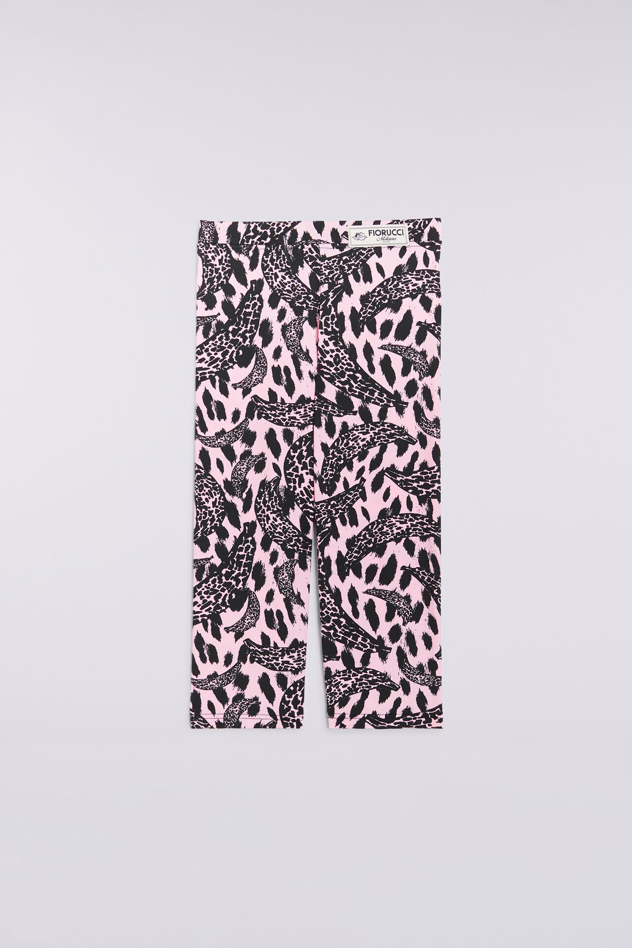 Banimalier Print Biker Shorts Black